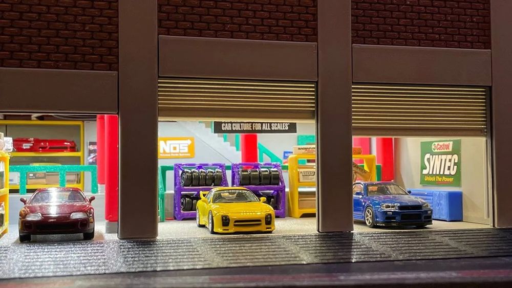 Hot wheels garage 1:64 Хотуилс гараж