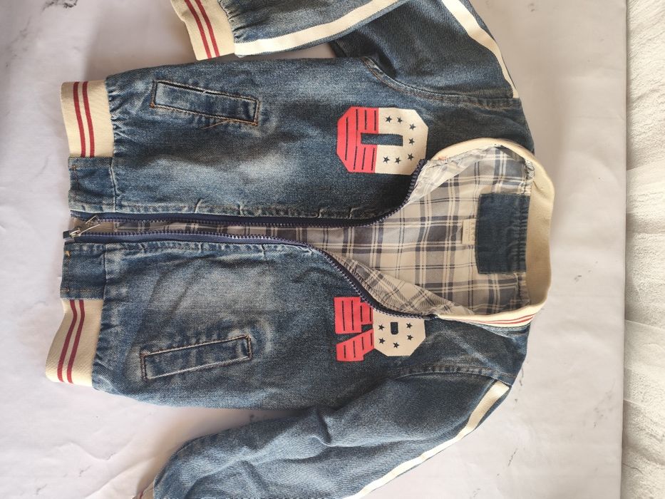 Детская джинсовка на мальчика