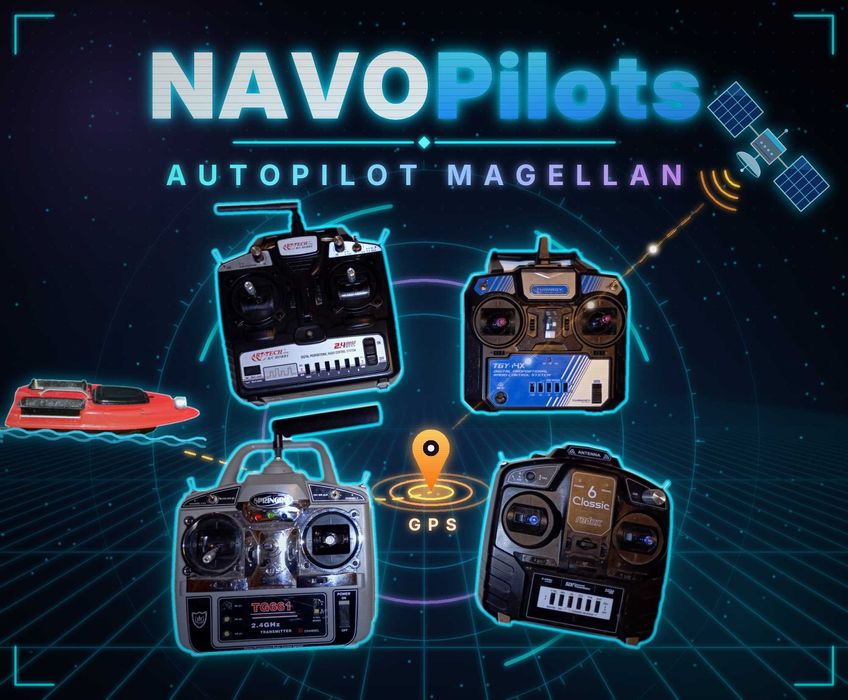 Autopilot GPS navomodele de pescuit