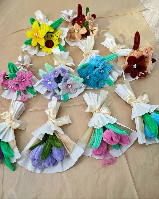 Цветы ручная работа