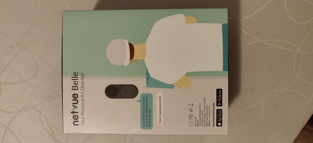 Sonerie WIFI Video Netvue Belle sigilate