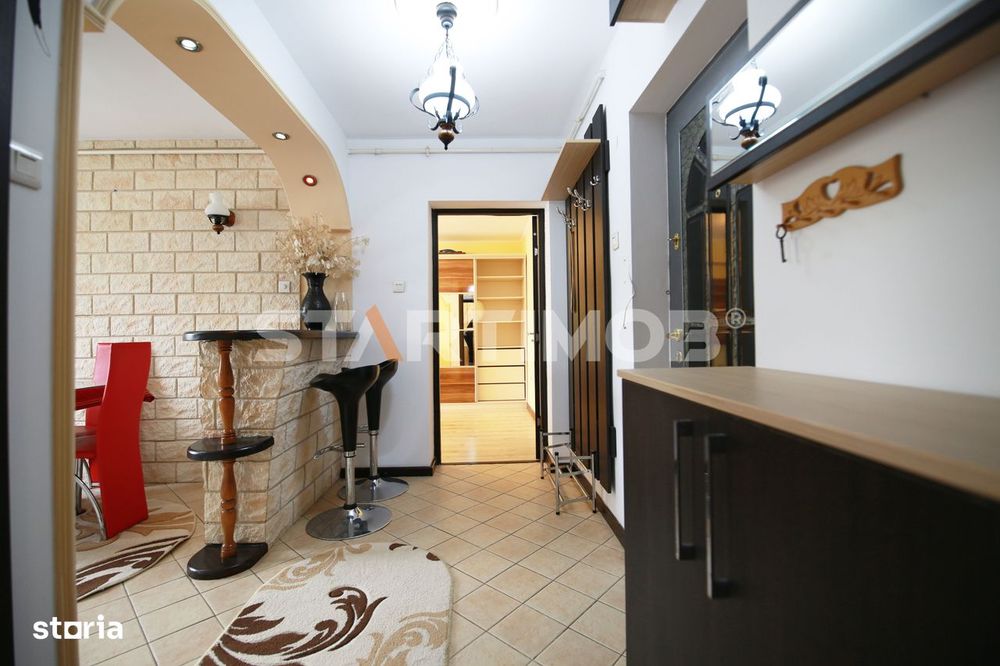 Apartament mobilat doua camere cu parcare Calea Bucuresti