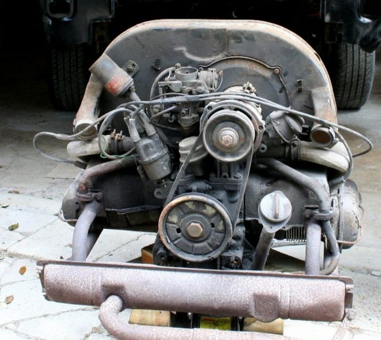 Мотор Порше 356 Porsche 356 type 1  1600cc Двигатель