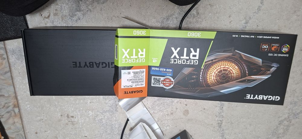Продам видекарту RTX 3060 12GB 128bit