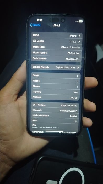 Iphone 15 pro max dubai varianti