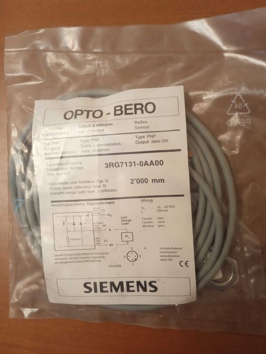 Senzor optic de proximitate pana la 2m SIEMENS 3RG7131-0AA00