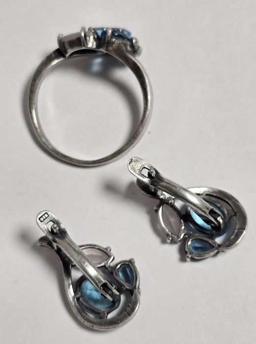 Серебряный комплект