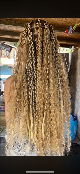 Codițe afro Box Braids