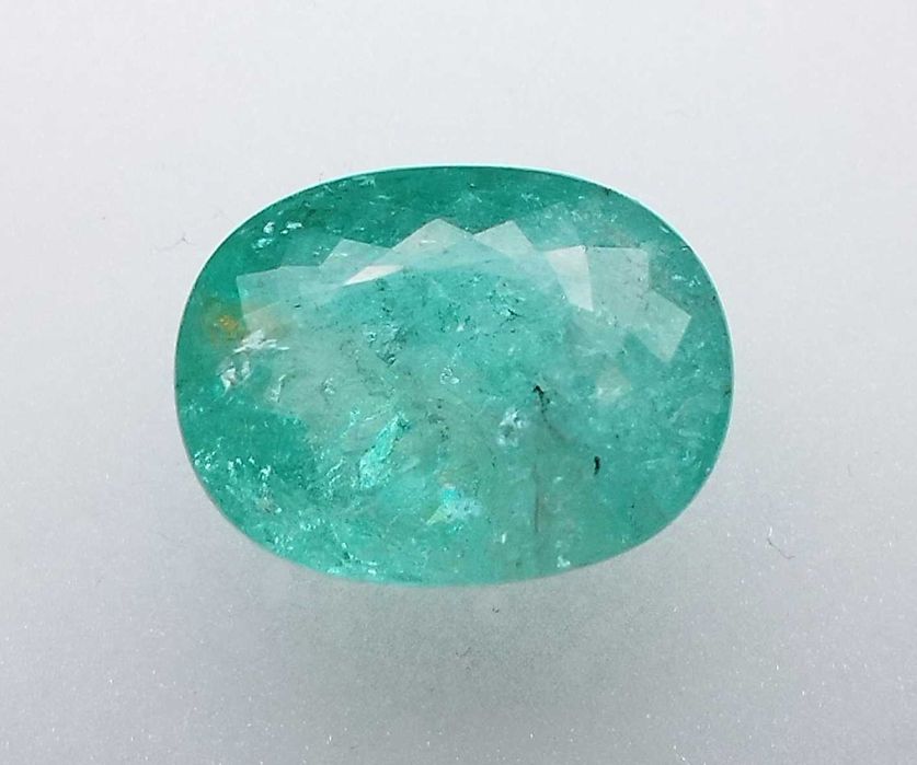 Голям Параиба турмалин - 4.96кт.! Сертифициран! Нов!