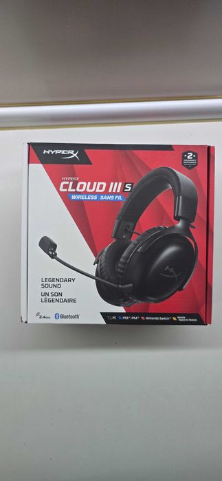 Слушалки HyperX cloud 3 S wireless