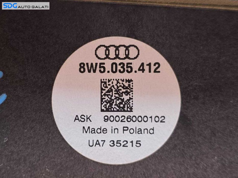 Boxa Difuzor Subwoofer Audi A4 B9 2015 - 2019 Cod 8W5035412 [N4950]