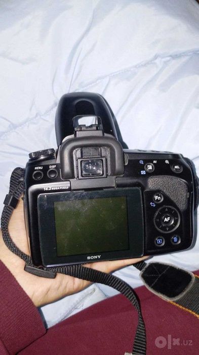 Зеркальный фотоаппарат Sony Alpha A450 + объектив 18-55mm