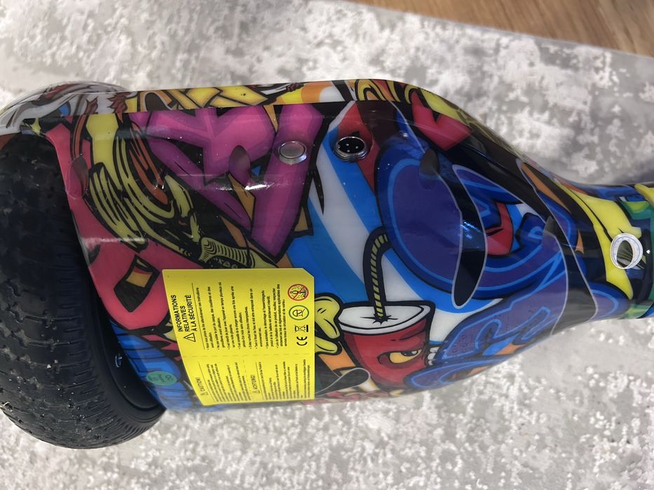 hoverboard model graffiti
