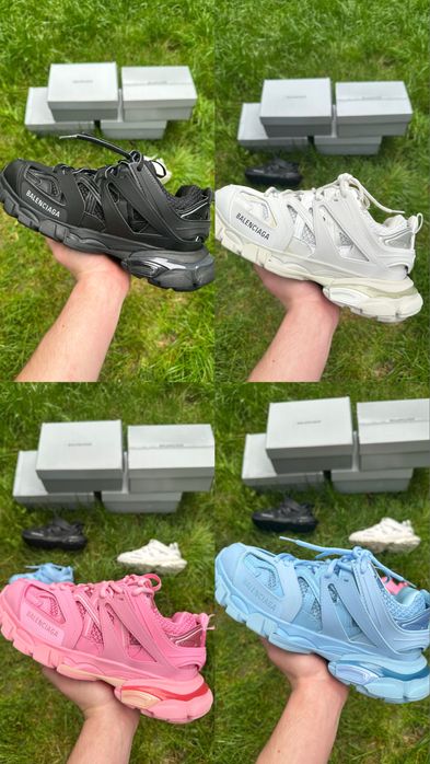 Balenciaga Track / Calitate Premium / Marimi 36-42 / Baby Blue , Roz , Negru , Alb / 2026