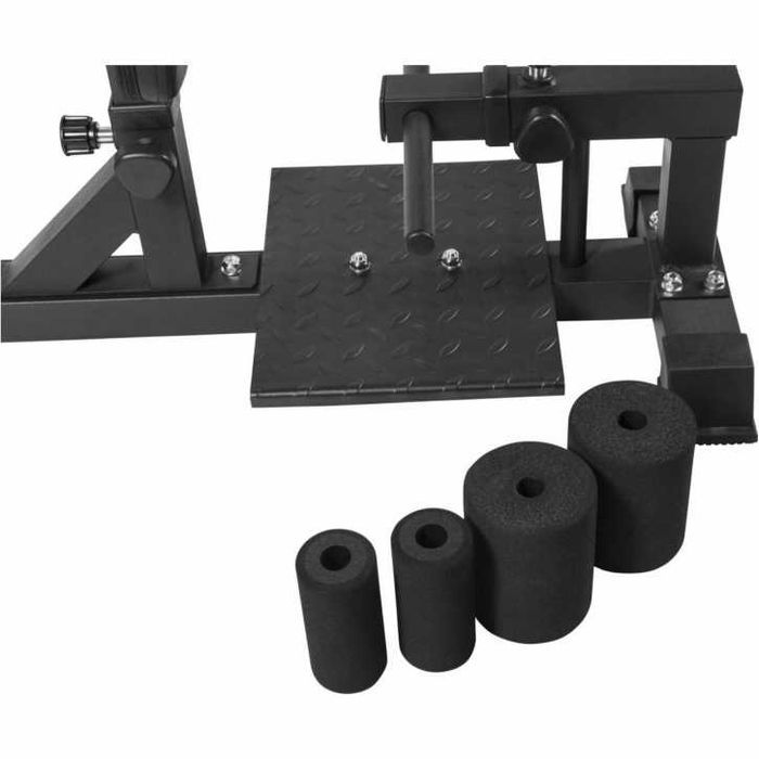 Bancă pentru genuflexiuni Sissy Squat Trainer, Negru