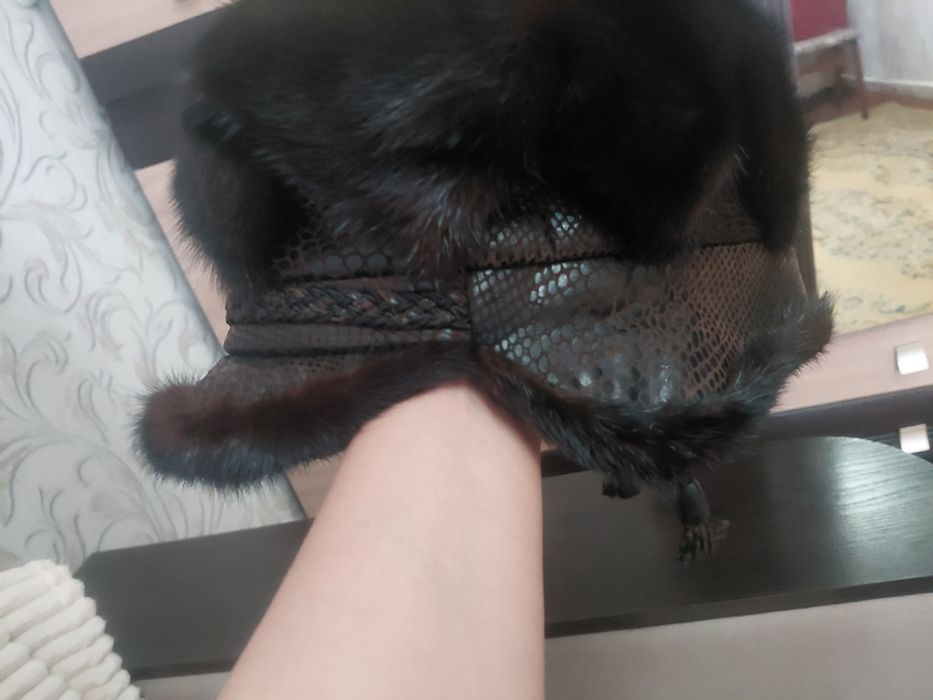 Шапка ушанка б/у 5000