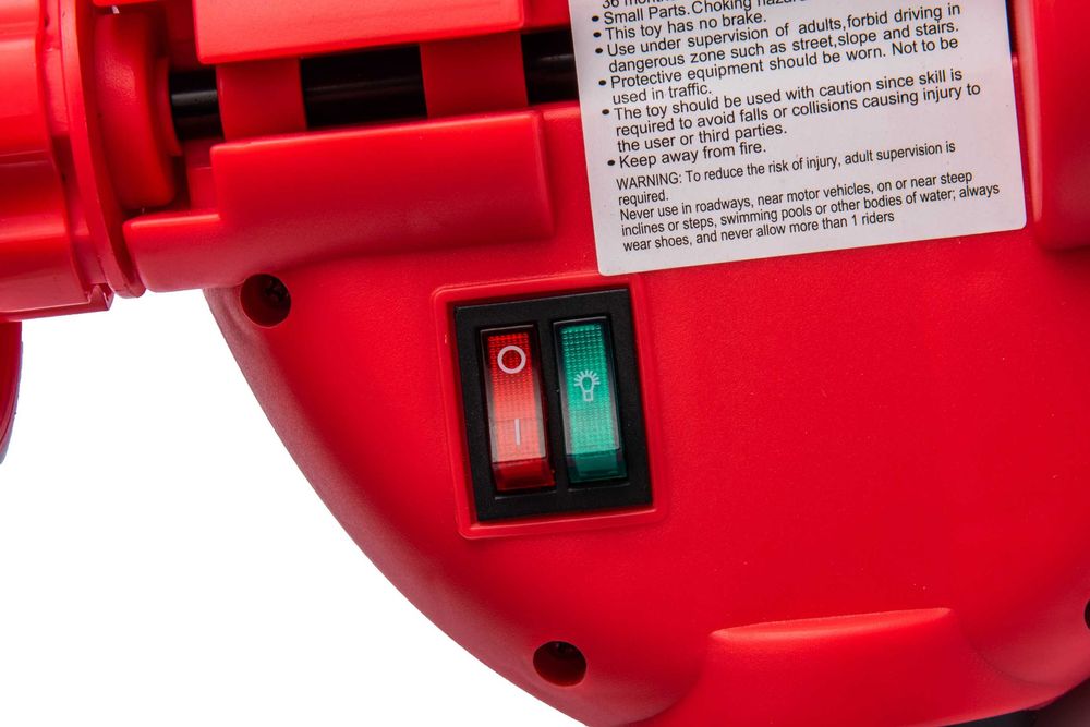 Trotineta electrica pt. copii, Kinderauto Aquamist, 30W, 6V 4.5Ah RED