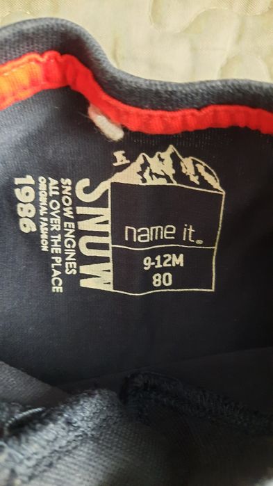 Блуза с дълъг ръкав Name it - 80 см.