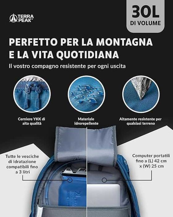 Rucsac munte Terra Peak 30L Flex 30