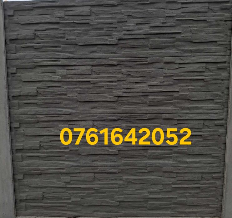 Producem.  gard de  beton : si Confecții metalice doar pe Comanda