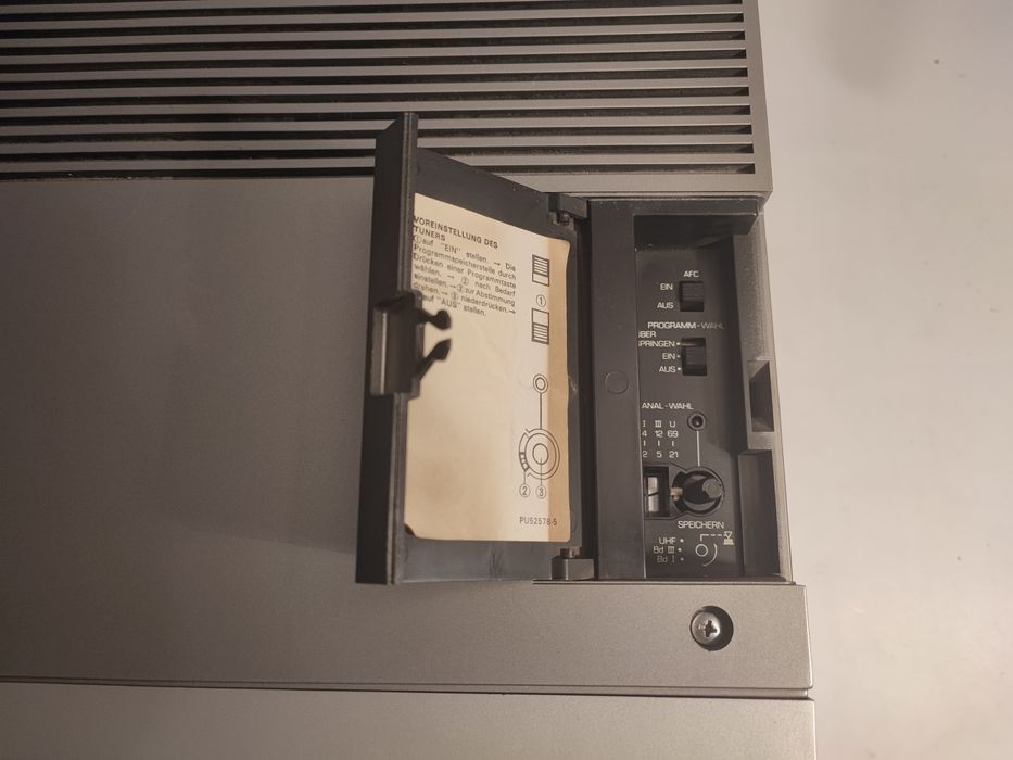 Video Telefunken VRV 630 videorecorder defect