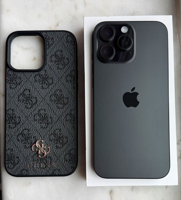 iPhone 16 ProMax 256GB Black Titanium-3год.гаранция/100% Batery Health