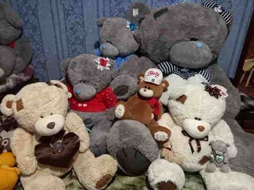 Мягкие игрушки высокого качества-Тедди,Винни,Энгри бёрдс,Смешарики итд