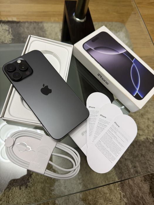 IPhone 16 Pro Max Black 256Gb Fullbox