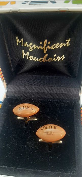 Колекционни копчета за ръкавели на R.U.F.C. - Родъръм юнайтед