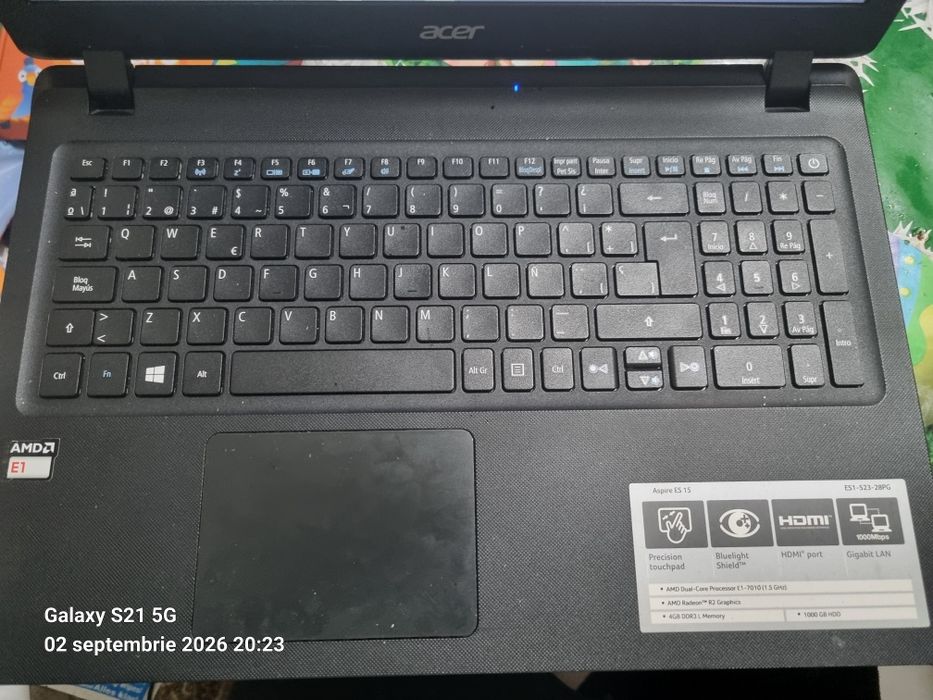 Vând schimb laptop Acer