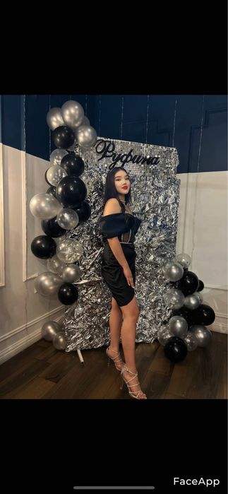 Платье с корсетом