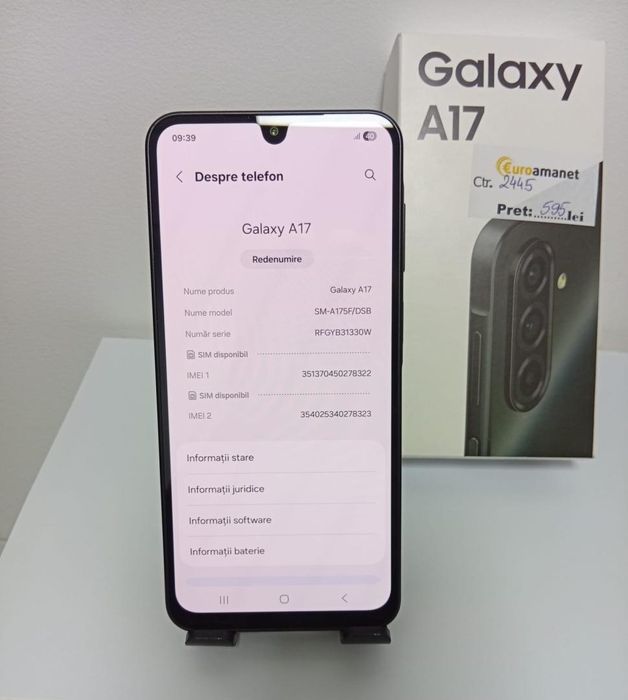 Telefon mobil Samsung Galaxy A17, 128GB -C-