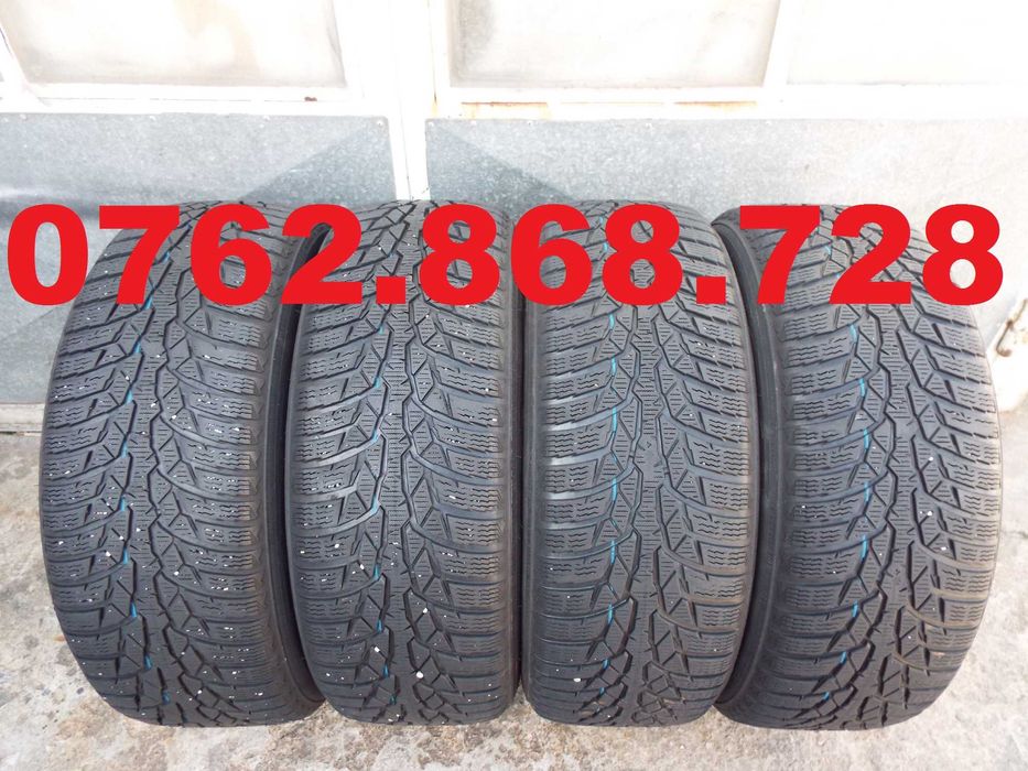 vand 4 anvelope de iarna 215/60/16 nokian wrd4 pret 500lei toate4