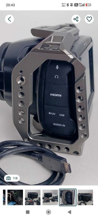 Camera Blackmagic Pocket 6K Kit