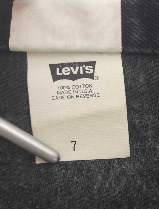 Levis 74027 Kids винтажная джинсовая куртка / Made in USA