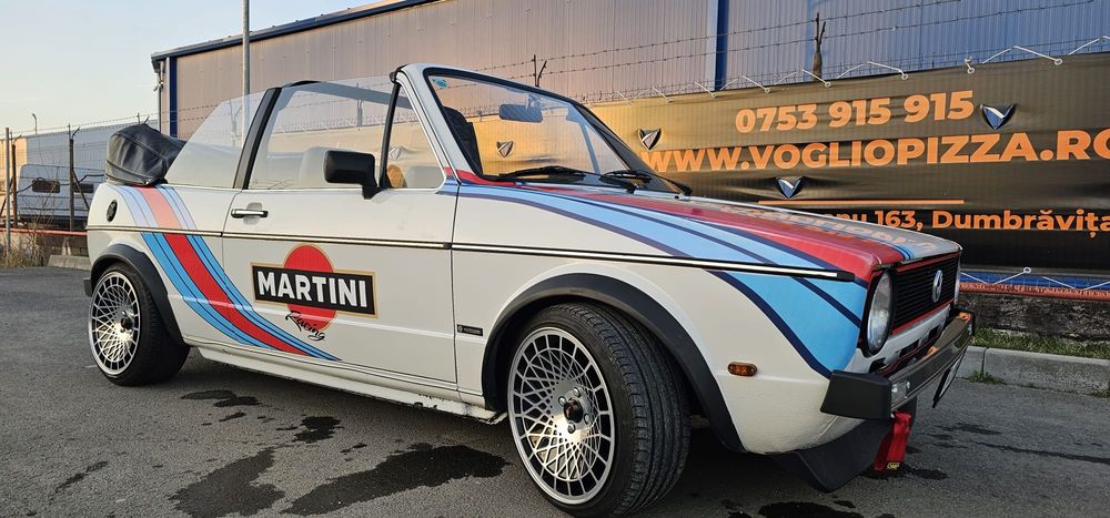Volkswagen Golf 1 Cabriolet GLS – 1979 | 1.5 JB | Vehicul istoric