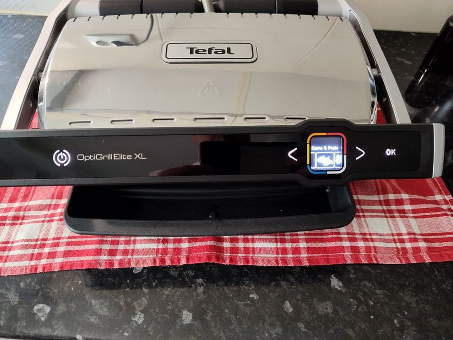 Gratar electric Tefal, opti grill elite xl 2200w, 16 programe