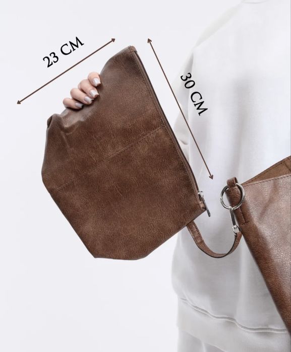 Сумка шоппер с косметичкой