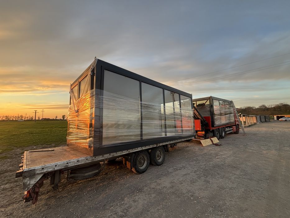 Container modular 2.7m x 6m pe stoc