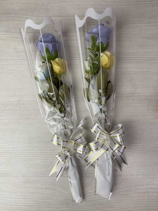 Мыльные букеты розы