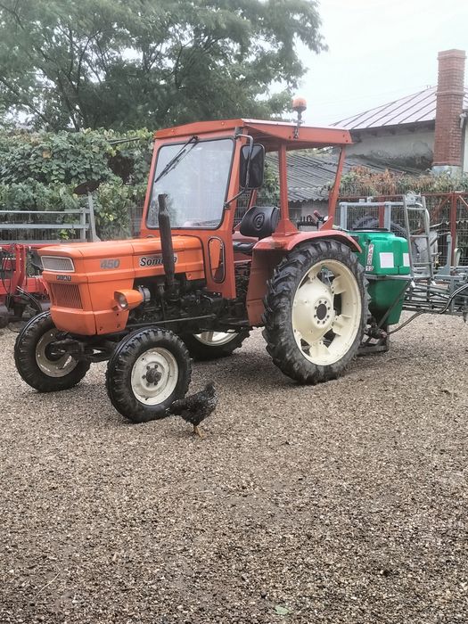 Tractor 445 cu roți tehnologice