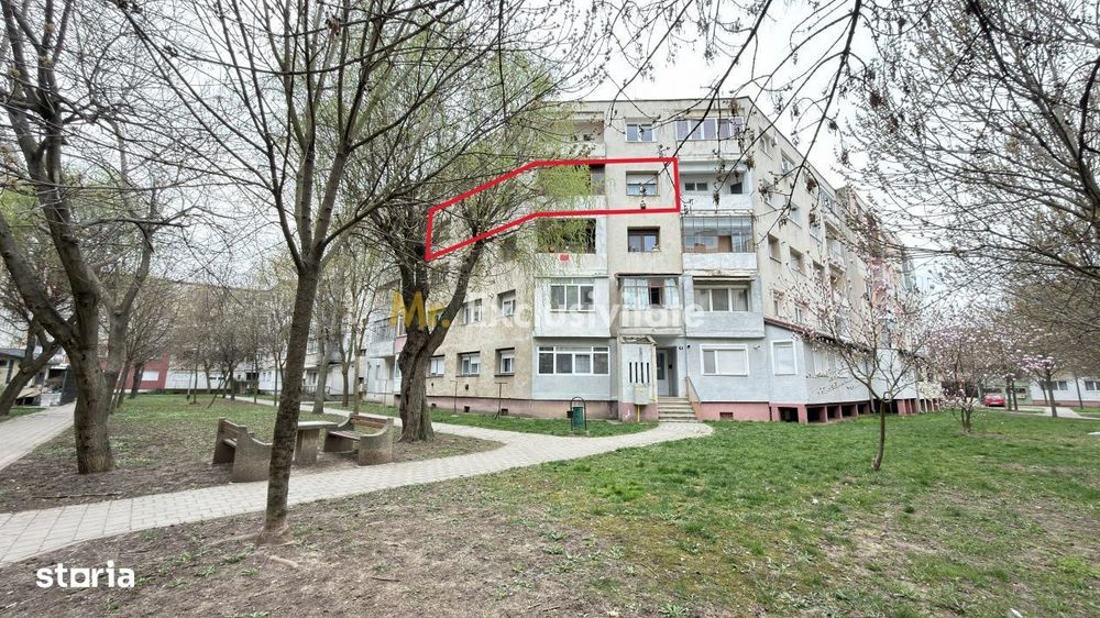Apartament 3 camere MV1 Str. Gladiolei 6 Etaj III - Carei -