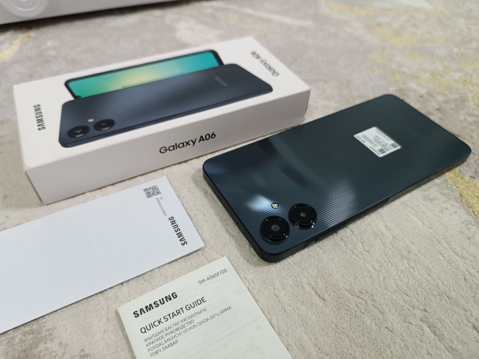 Samsung A06 / 128GB + Документы.