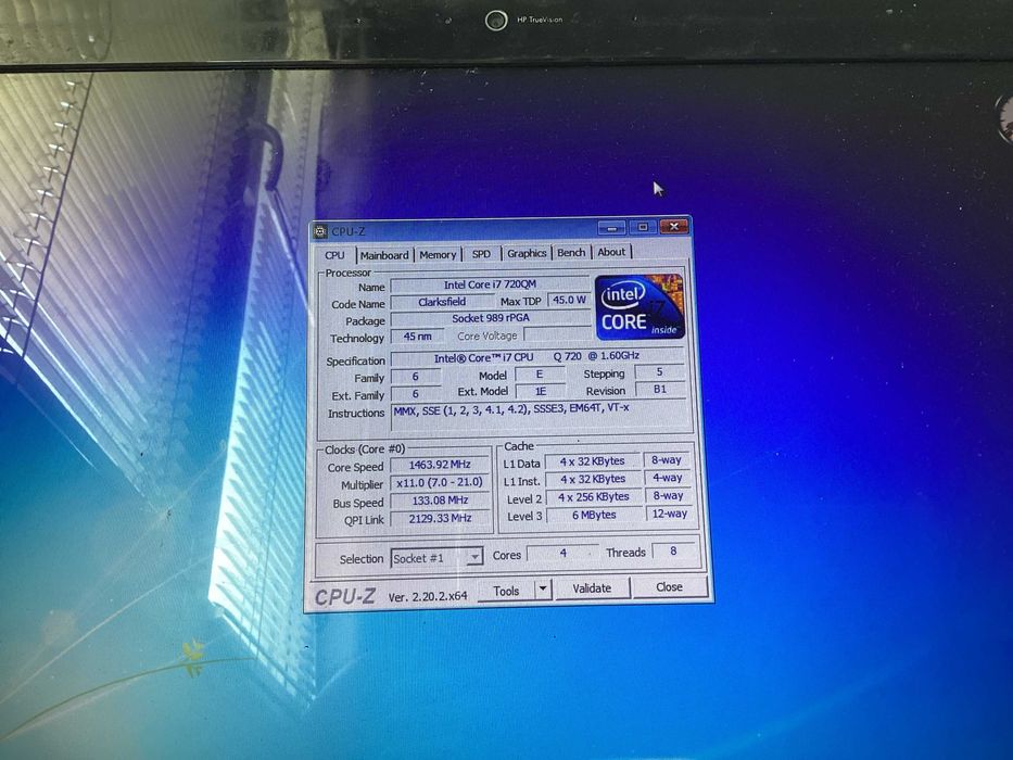 (Vand/Schimb cu PC) HP Pavillion DV6 din 2009 (Utilizat) cu Intel Core i7 720QM si dedicated gpu