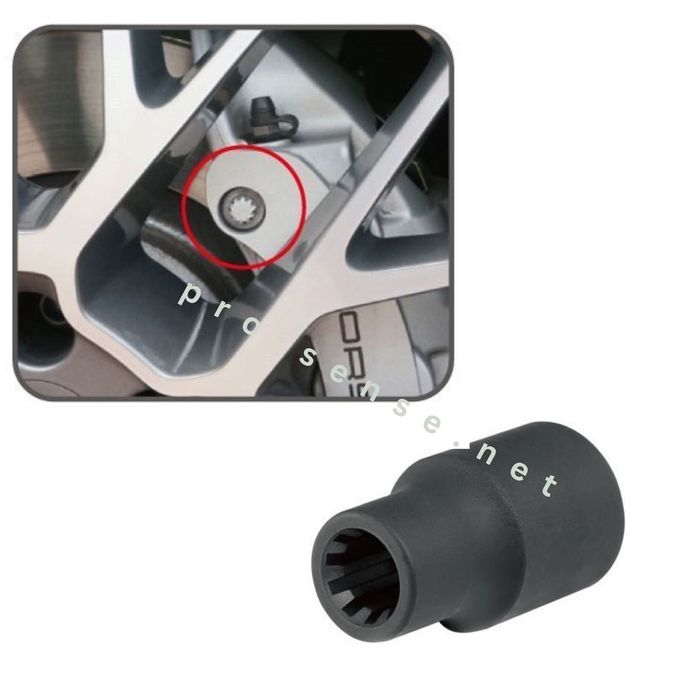 Вложка за спирачки 1/2" за Porsche & Audi FORCE 9B0402