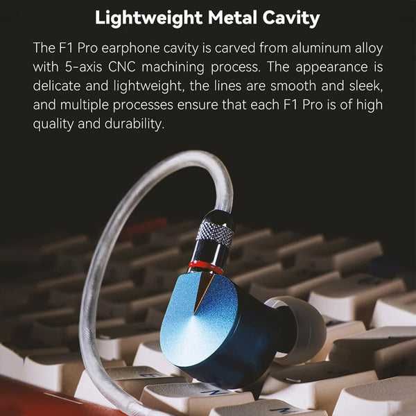 Нови- неотваряни NICEHCK F1 Pro Слушалки тип iem planar driver