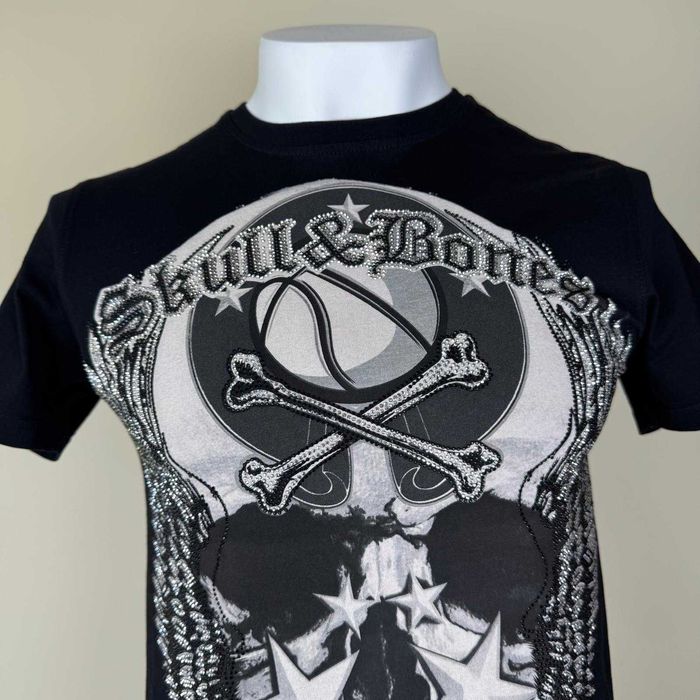 Philipp Plein Black Cotton Tshirt