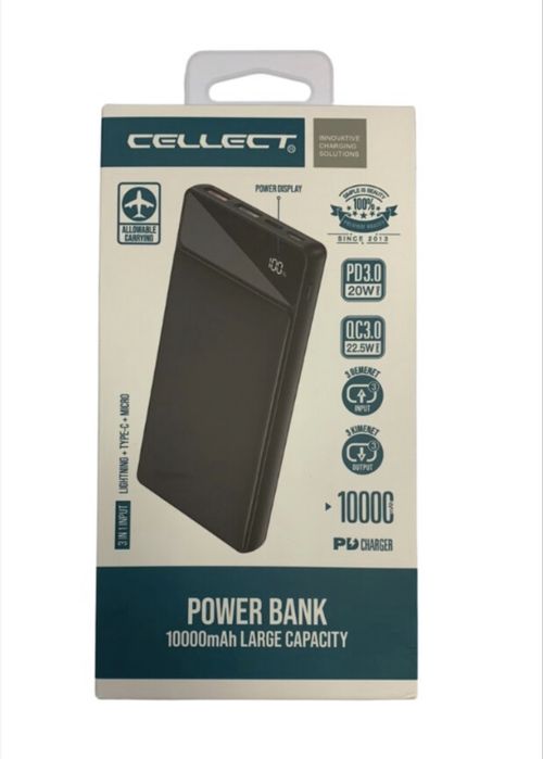 Преносима Батерия Cellect - 10000mAh