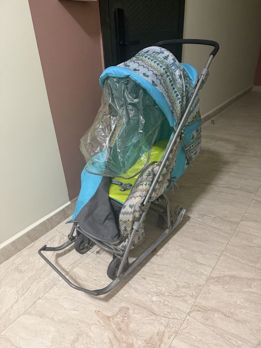 Продам санки-коляску в отличеом состоянии!