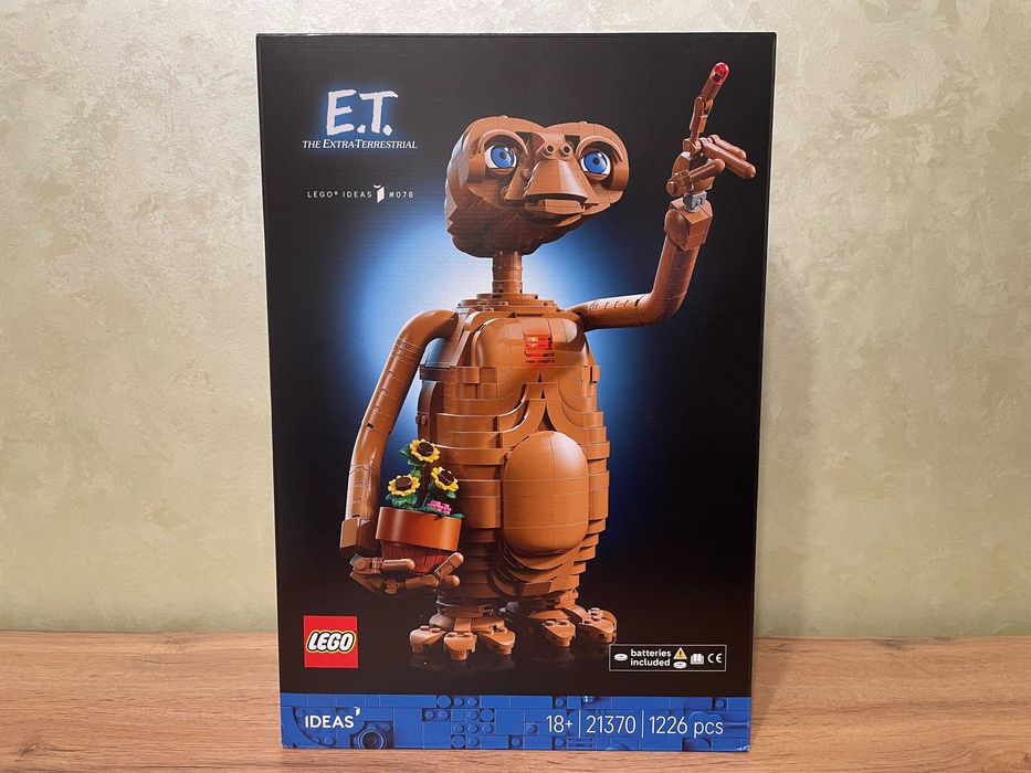 Lego Ideas 21370: Инопланетянин (E.T. the Extra-Terrestrial)